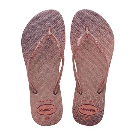 Sandália Havainas Slim Gloss 35/36 Rosa Crocus 2UN