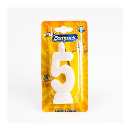 Vela bompack n5 branca