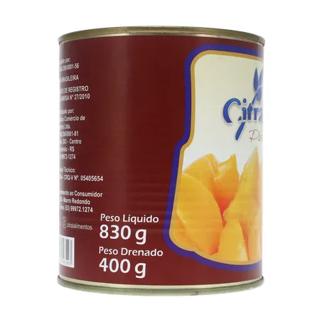 Pessego citral fatias 400g 360-30