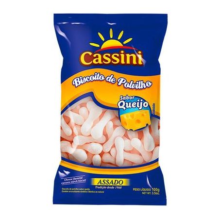 Biscoito Cassini Polvilho Queijo 100g