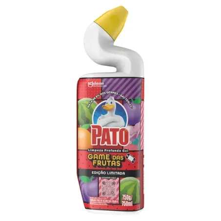 Desinfetante pato gel game das frutas 750ml