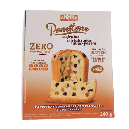PANETTONE AMINNA S/GLÙTEN 240G 360-35