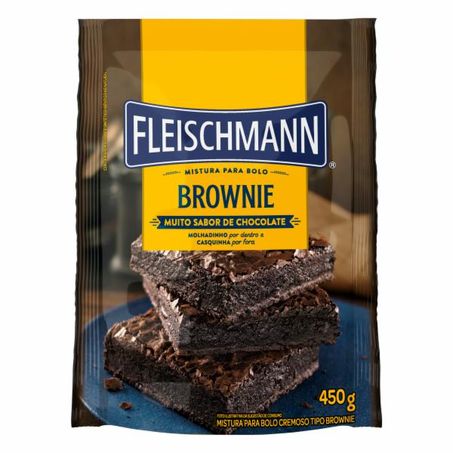 MISTURA PARA BOLO BROWNIE FLEISCHMANN