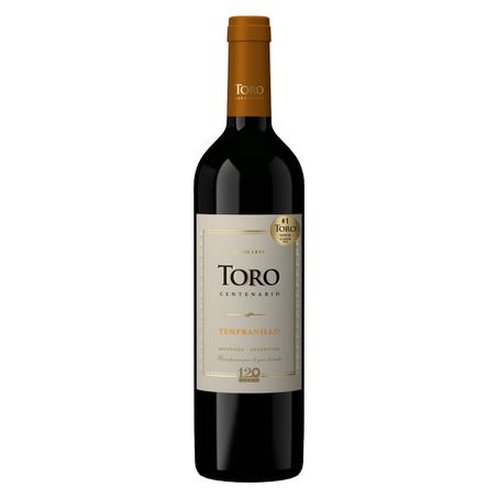 VINHO ARGENTINO TINTO MEIO SECO TORO CENTENARIO TEMPRANILLO