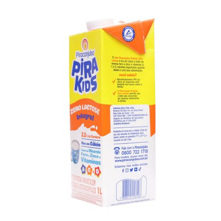 LEITE L V PIRACANJUBA -1L ZERO LACT INTEGRAL 360-10
