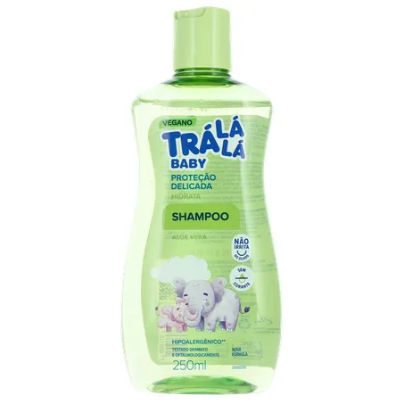 Shampoo Infantil Tra La La Baby Pump Hidrata 250ML
