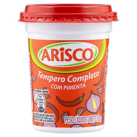 TEMPERO COMPLETO COM PIMENTA ARISCO