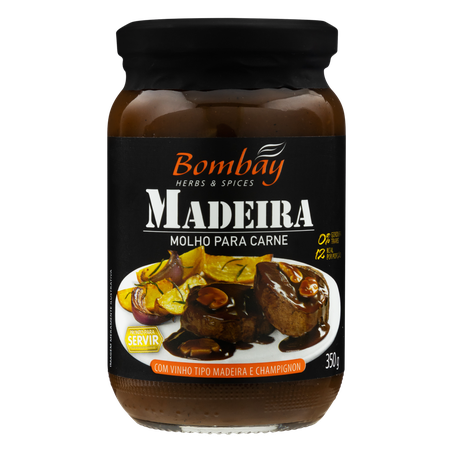 Molho Bombay Madeira Carne 350g