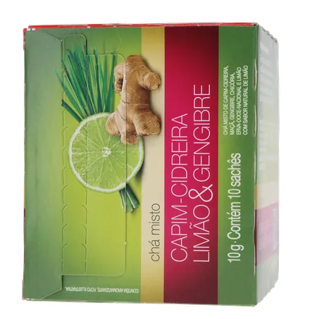 Chá Dr Oetker Cidreira e Limão/Gengibre C/10 Sachês 360-19