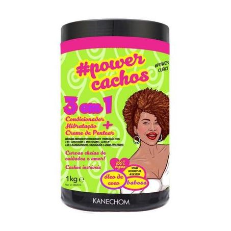 Máscara Capilar Kanechom 3em1 Power Cachos 1kg
