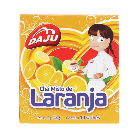 Cha daju laranja 10sc