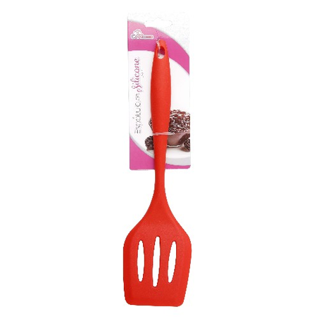 Espátula Vermelha de Silicone Em Casa Tem