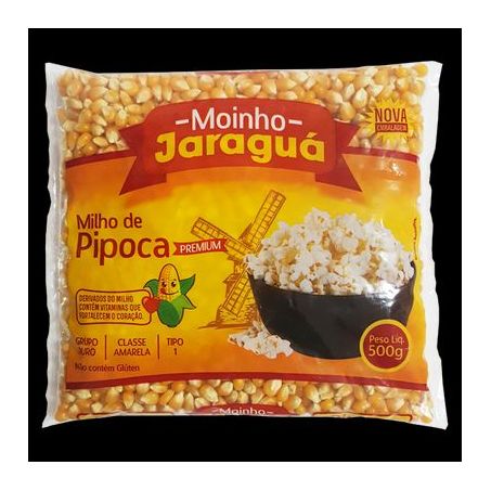 Milho de pipoca premium jaragua 400g