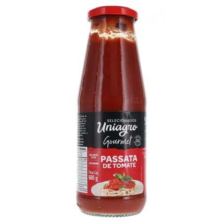 MOLHO UNIAGRO 680G TOMATE PASSATA 360-35