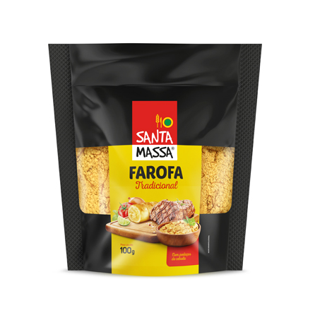 FAROFA SANTA MASSA TRADICIONAL 100G