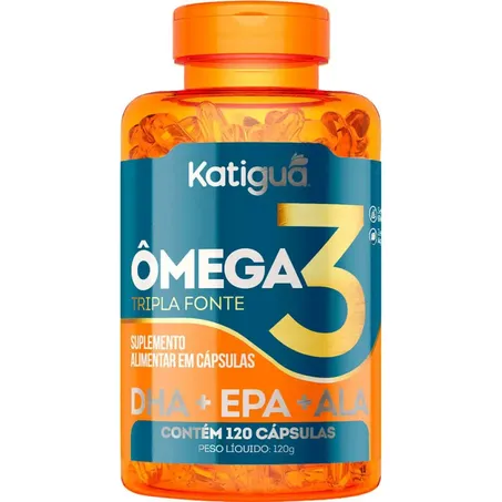 OMEGA 3 TRIPLA FONTE 120 CAPSULAS