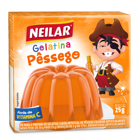 Po Gelatina Neilar Pessego 20g