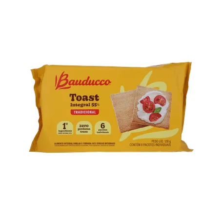TORRADA BAUDUCCO TOAST TRADICIONAL 128G 360-0