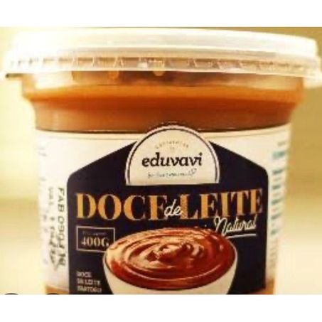 Doce leite eduvavi natural 400g