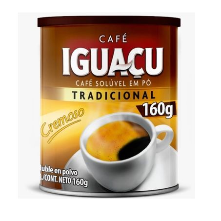 Cafe iguaçu 160g solúvel cremoso