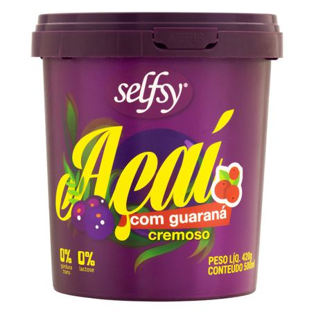 Açaí com guaraná selfsy