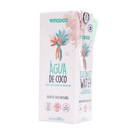 Água de Coco Vitcoco Integral Caixa 200ml 360-6
