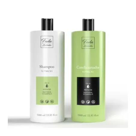 Kit Fada Madrinha Shamp e Cond 1l Nutricao Pistache
