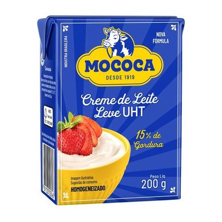 Creme de Leite Leve Uht Mococa Caixa 200G