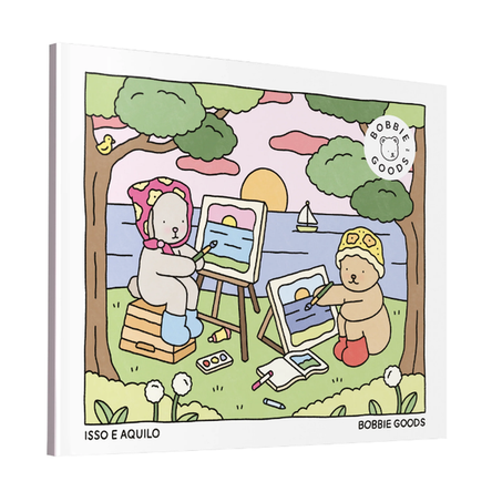 LIVRO VITROLA COLORIR BOBBIE GOODS ISSO E AQUILO