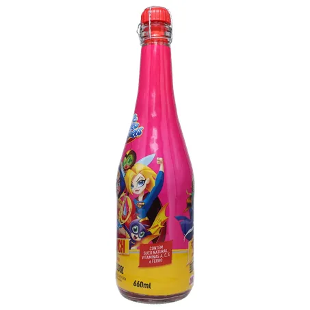 Espumante spunch 660ml zero alcool liga da justica 360-8