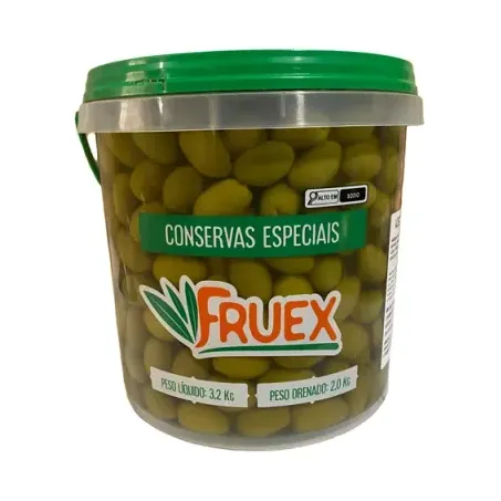 Azeitona Verde Fruex 2kg Recheada