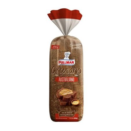 Pão De Forma Pullman Artesano Australiano 500g
