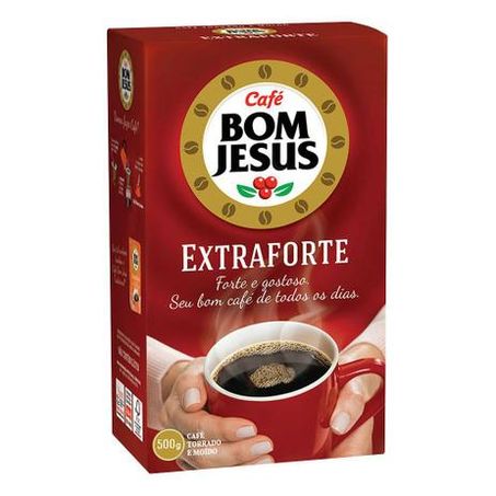 Café torrado bom jesus 500g extra forte caixa