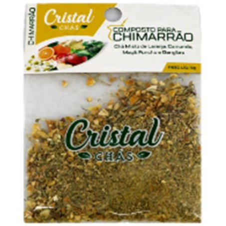 Cristal cha chimarrao 15g laranja e gengibre