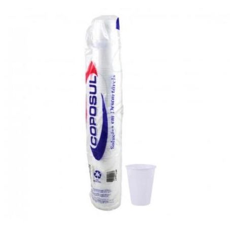 Copos descartáveis coposul 180ml c/100