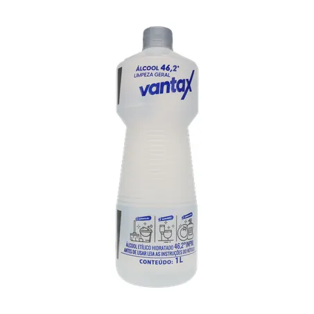 Alcool líquido vantax 46,2º pet 1l 360-35