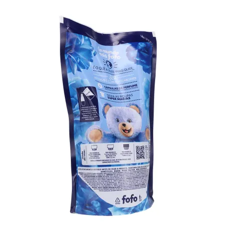 Amaciante de Roupas Concentrado Fofo Azul Tudao 900Ml 360-15