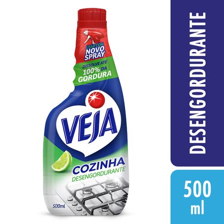 LIMPADOR DESENGORDURANTE COZINHA LIMÃO VEJA REFIL
