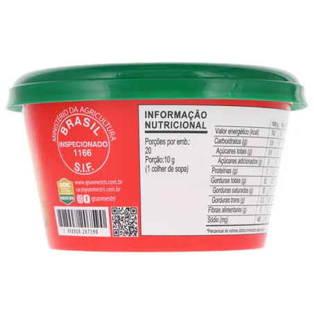 Manteiga Extra Gran Mestri com Sal Pote 200gr 360-2