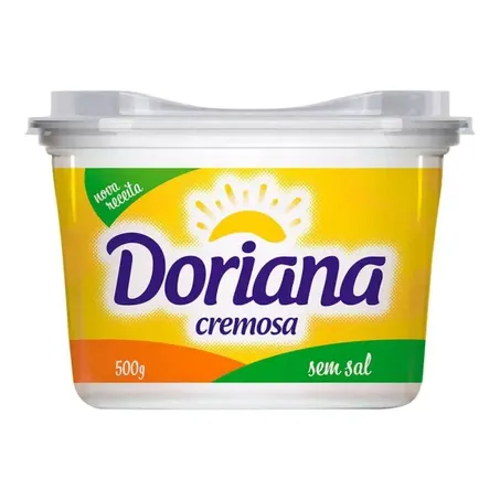 MARGARINA DORIANA SEM SAL 500G