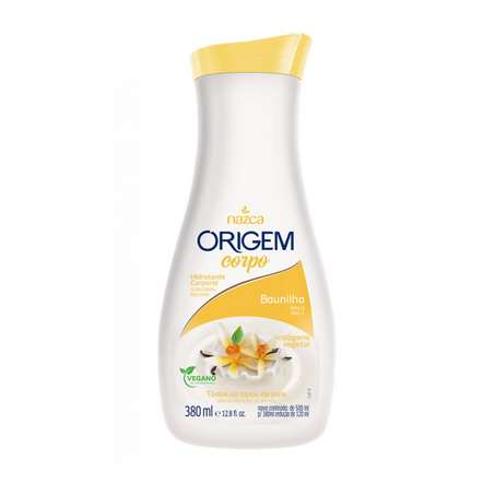 Hidratante corporal baunilha origem 380ml