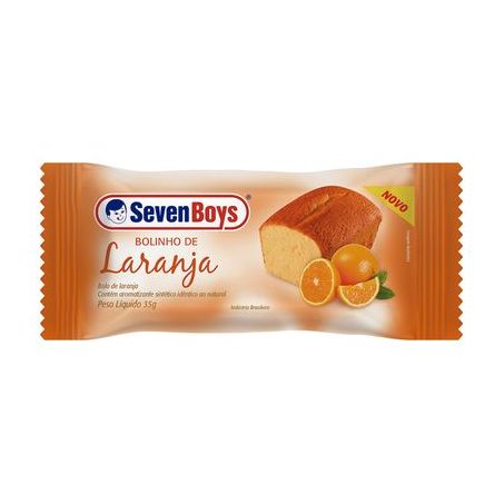 BOLINHO DE LARANJA SEVEN BOYS 35G