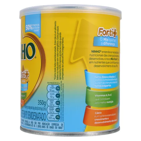 Leite Pó Nestlé Ninho Levinho Lata 350g 
  360-8
