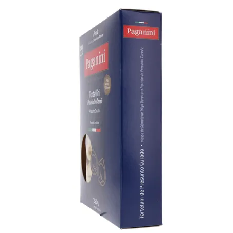 Massa Tortellini Paganini Presunto Curado Caixa 250gr 360-7