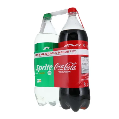 Kit Refrigerante Coca Cola 2l + Sprite 2l 
  360-3