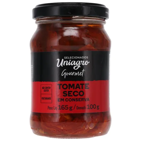 TOMATE SECO UNIAGRO VIDRO 100G