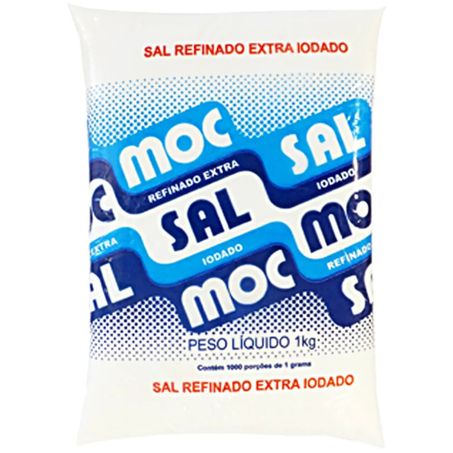 Sal moc refinado 1kg