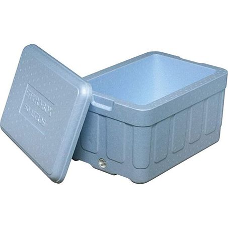 CAIXA ISOPOR C/DRENO 50L