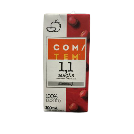 Suco com/tem maca tp 200ml