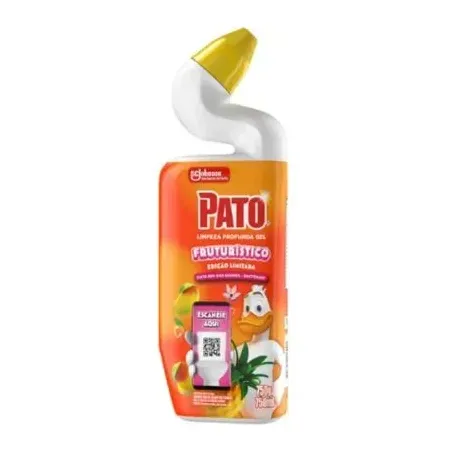 Desinfetante Uso Geral Fruturístico Pato Limpeza Profunda Squeeze 750ml